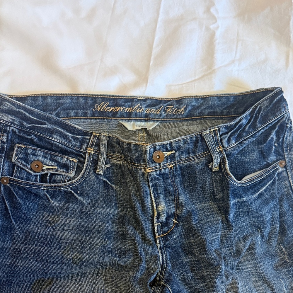 Abercrombie & Fitch Blue Flare Jeans